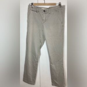 Pilcro and Letterpress women’s khaki /beige cotton pants, size 29